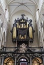 St. Salvators Cathedral - City of Bruges - Belgium Royalty Free Stock Photo